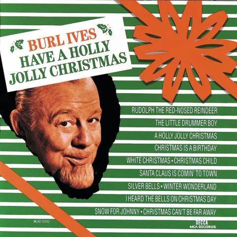 Burl Ives — Holly Jolly Christmas cover artwork