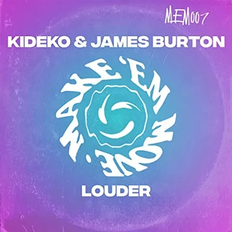 Kideko & James Burton — Louder (Turn It Up) cover artwork