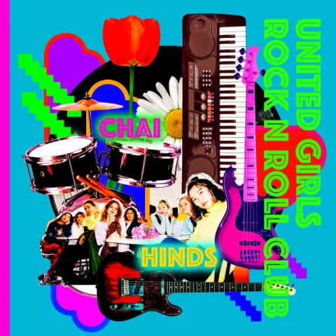 Chai & Hinds — UNITED GIRLS ROCK&#039;N&#039;ROLL CLUB cover artwork