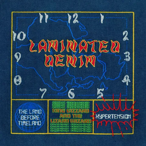 King Gizzard &amp; the Lizard Wizard Laminated Denim cover artwork