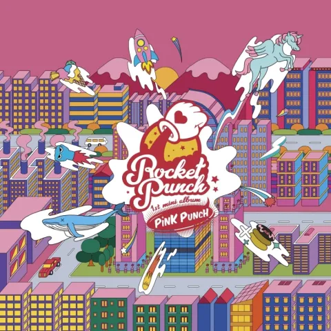 Rocket Punch PINK PUNCH cover artwork