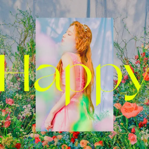 TAEYEON — HAPPY cover artwork