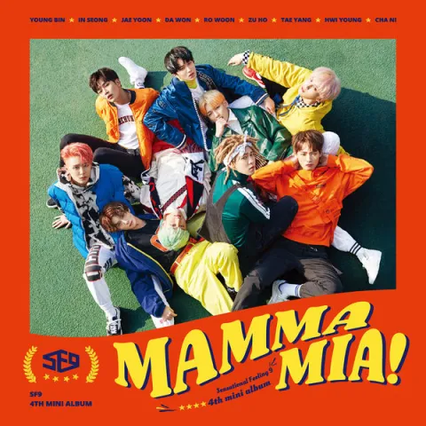 SF9 Mamma Mia! cover artwork