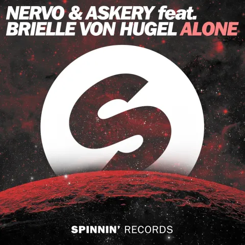 NERVO & Askery featuring Brielle Von Hugel — Alone cover artwork