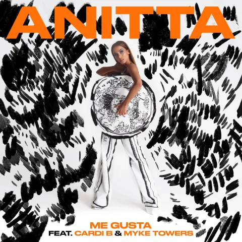 Anitta featuring Cardi B & Myke Towers — Me Gusta cover artwork