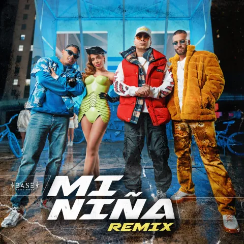 Wisin, Myke Towers, & Maluma featuring Anitta & Los Legendarios — Mi Niña (Remix) cover artwork
