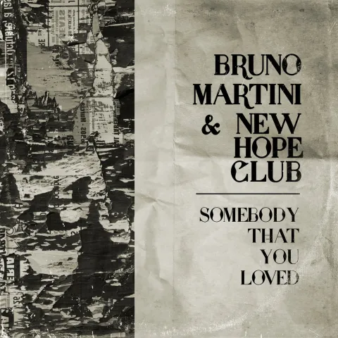 Bruno Martini & New Hope Club — Somebody That You Loved cover artwork