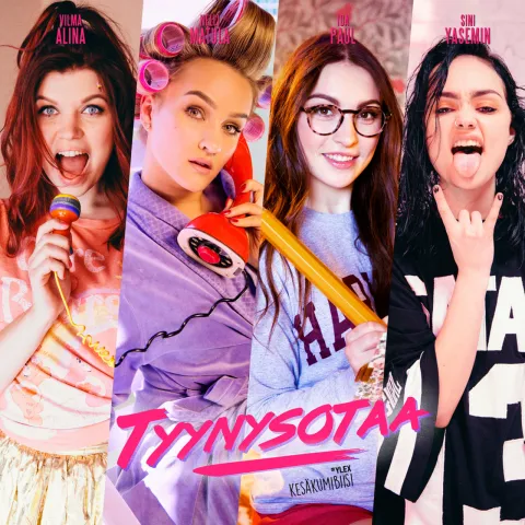Vilma Alina, Nelli Matula, Ida Paul, & SINI YASEMIN — Tyynysotaa cover artwork