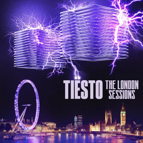 Tiësto featuring GALXARA — Round &amp; Round cover artwork