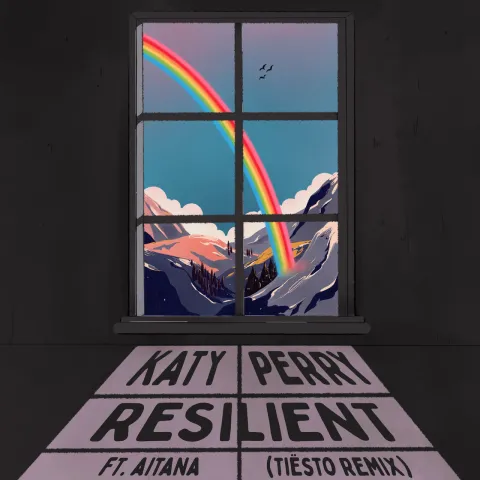 Katy Perry featuring Aitana — Resilient (Tiësto Remix) cover artwork