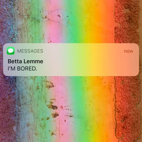 Betta Lemme I'm Bored cover artwork