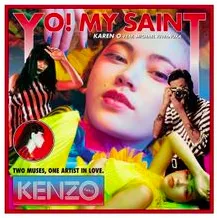 Karen O featuring Michael Kiwanuka — YO! MY SAINT cover artwork