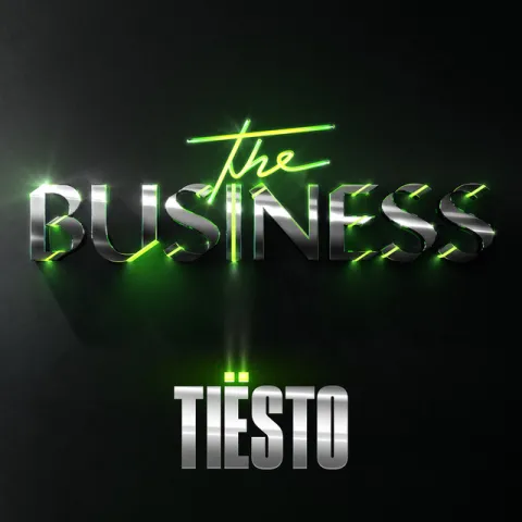 Tiësto The Business cover artwork