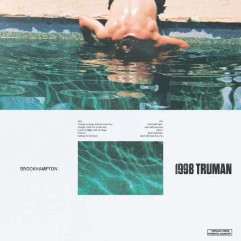 BROCKHAMPTON — 1998 TRUMAN cover artwork