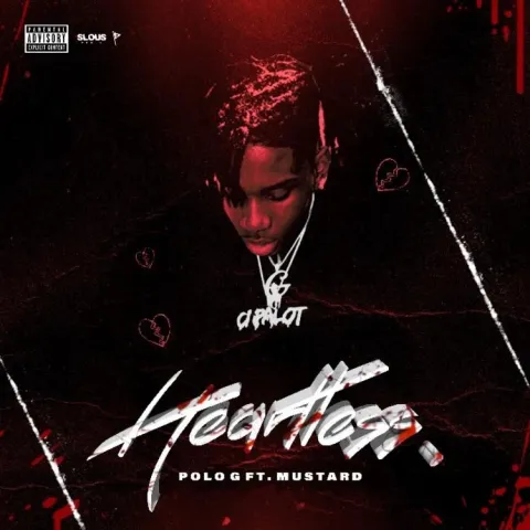 Polo G featuring Mustard — Heartless cover artwork