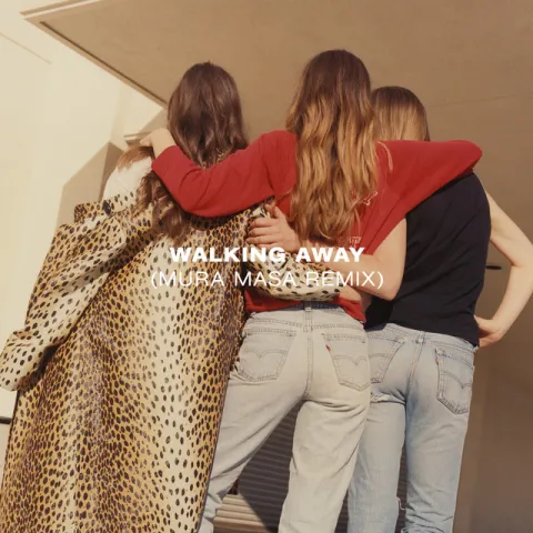 HAIM — Walking Away (Mura Masa Remix) cover artwork