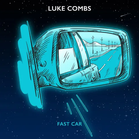 Luke Combs Fast Car cover artwork