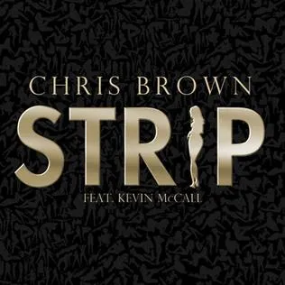 Chris Brown featuring Kevin McCall — Strip cover artwork