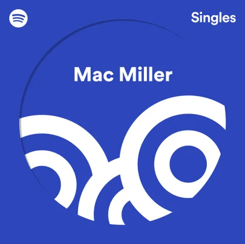 Mac Miller Spotify Singles cover artwork