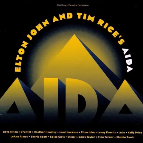 Elton John & Tim Rice Aida cover artwork