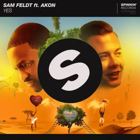Sam Feldt featuring Akon — Yes cover artwork
