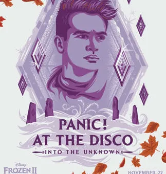 Panic! At The Disco Into The Unknown cover artwork