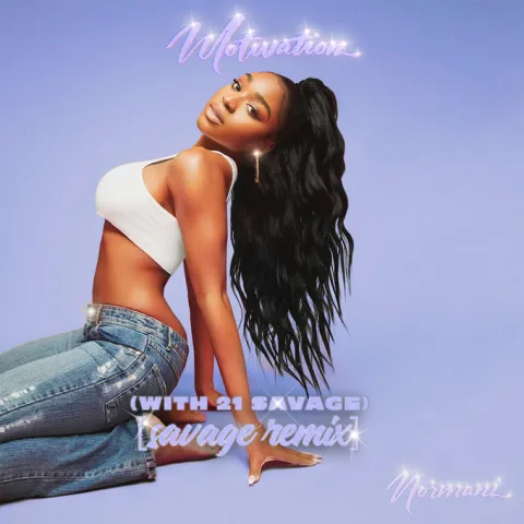 Normani featuring 21 Savage — Motivation (Remix) cover artwork