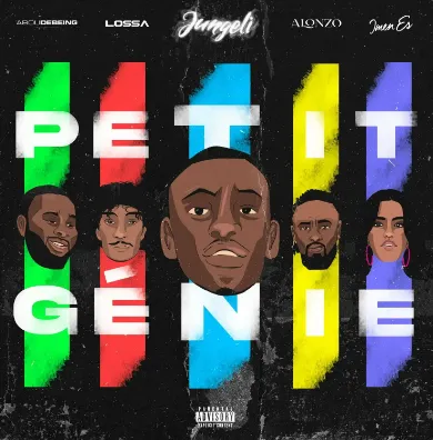 Jungeli, Imen Es, Alonzo, & Abou Debbing &amp; Lossa Petit génie cover artwork
