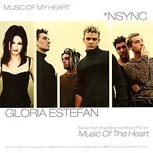 *NSYNC & Gloria Estefan — Music of My Heart cover artwork