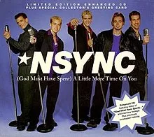 *NSYNC — (God Must Have Spent) A Little More Time on You cover artwork