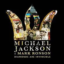Michael Jackson & Mark Ronson — Diamonds Are Invincible cover artwork