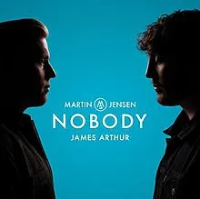 James Arthur featuring Martin Jensen — Nobody cover artwork