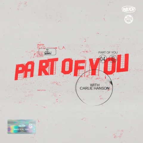 19&amp;YOU featuring Carlie Hanson — PART OF YOU cover artwork