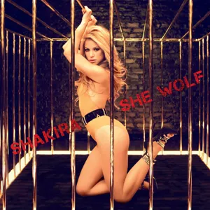 Shakira — She Wolf cover artwork