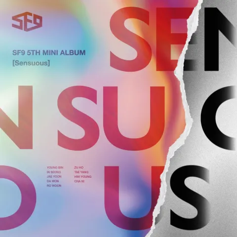 SF9 Sensuous cover artwork
