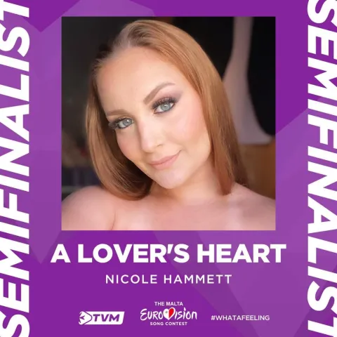 Nicole Hammett — A Lover&#039;s Heart cover artwork