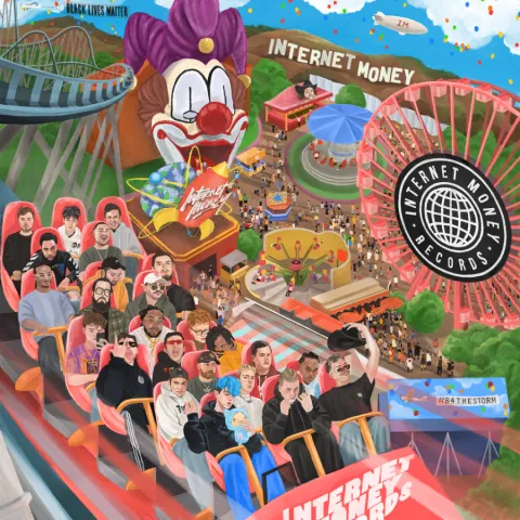 Internet Money featuring Juice WRLD &amp; Trippie Redd — Blast Off cover artwork
