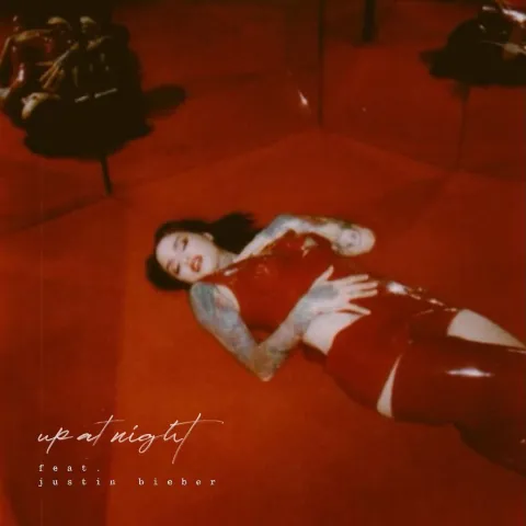 Kehlani featuring Justin Bieber — up at night cover artwork