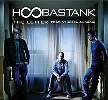 Hoobastank ft. featuring Vanessa Amorosi The Letter cover artwork