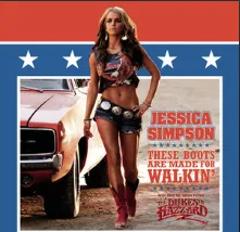 Jessica Simpson — These Boots Are Made For Walkin&#039; cover artwork