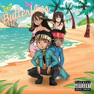 AJ Tracey & Not3s — Butterflies cover artwork