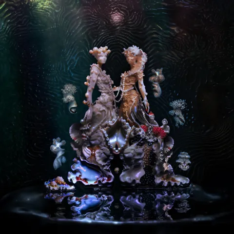 Björk & ROSALÍA Oral cover artwork