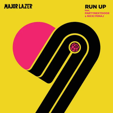 Major Lazer featuring PARTYNEXTDOOR & Nicki Minaj — Run Up cover artwork
