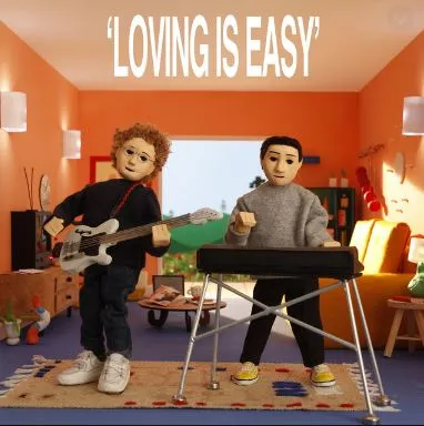 Rex Orange County featuring Benny Sings — Loving Is Easy cover artwork
