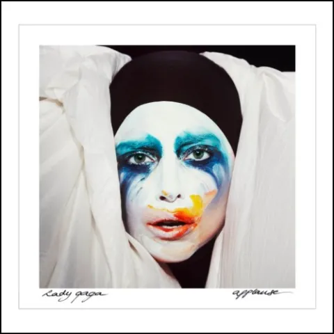 Lady Gaga — Applause cover artwork