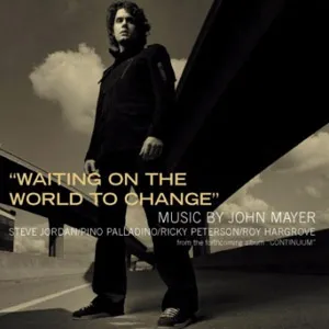 John Mayer — Waiting on the World to Change cover artwork