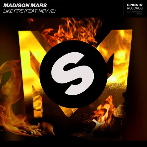 Madison Mars featuring Nevve — Like Fire cover artwork