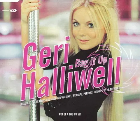 Geri Halliwell — Bag It Up cover artwork