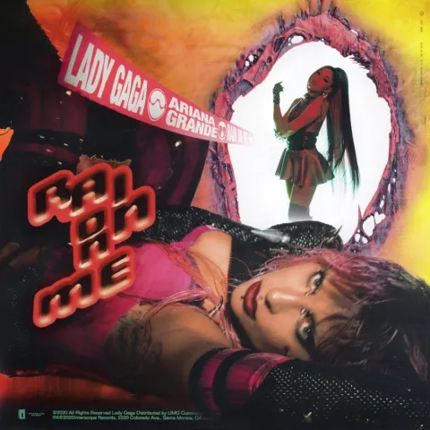 Lady Gaga, Ariana Grande – Rain On Me song cover artwork