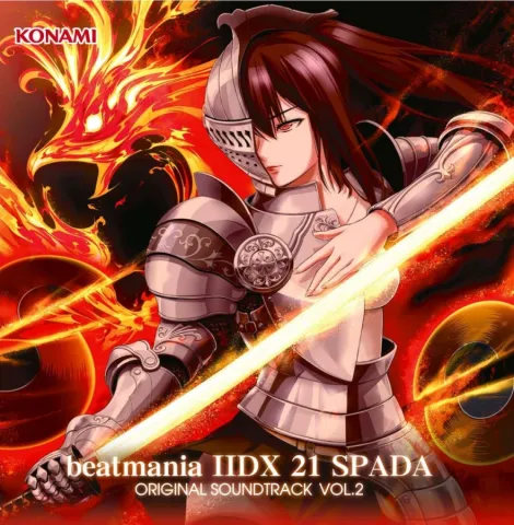 Various Artists beatmania IIDX 21 SPADA ORIGINAL SOUNDTRACK vol.2 cover artwork